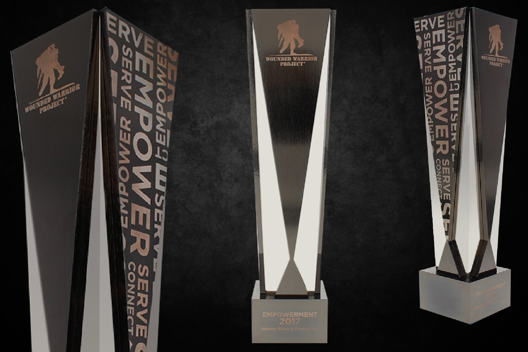 Wounded Warrior Project Empowerment Award trophy